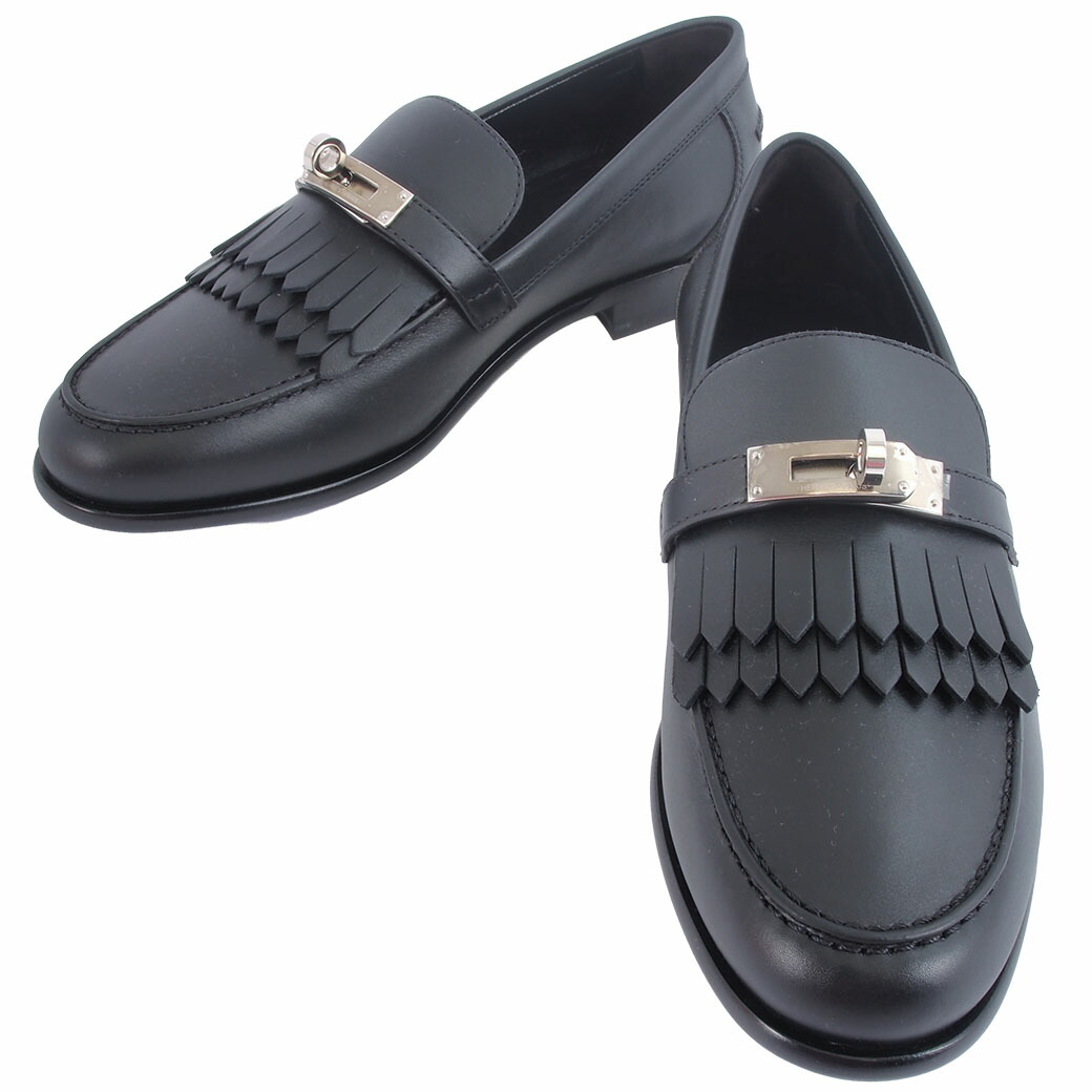 楽天市場】エルメス HERMES ローファー レディース モカシン 38 24.5cm