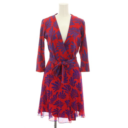 楽天市場】DIANE von FURSTENBERG カシュクール ワンピースの通販