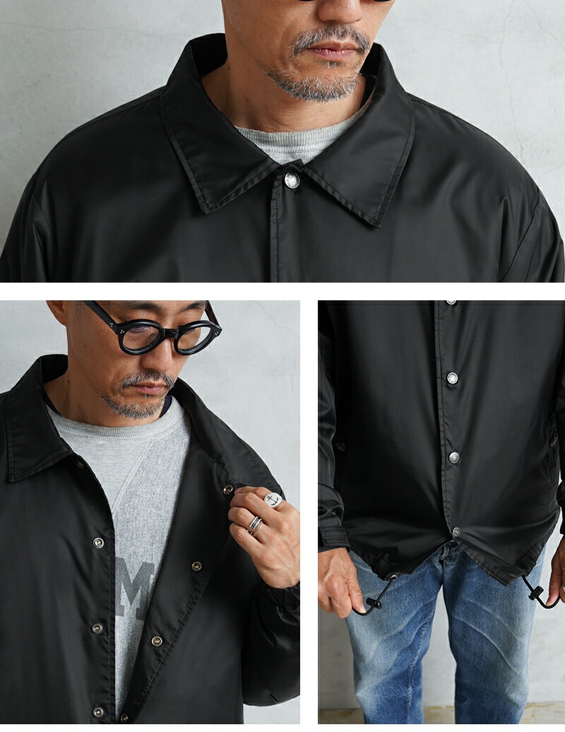 楽天市場】WAIPER.inc ミニマル コーチジャケット PERTEX UNLIMITED