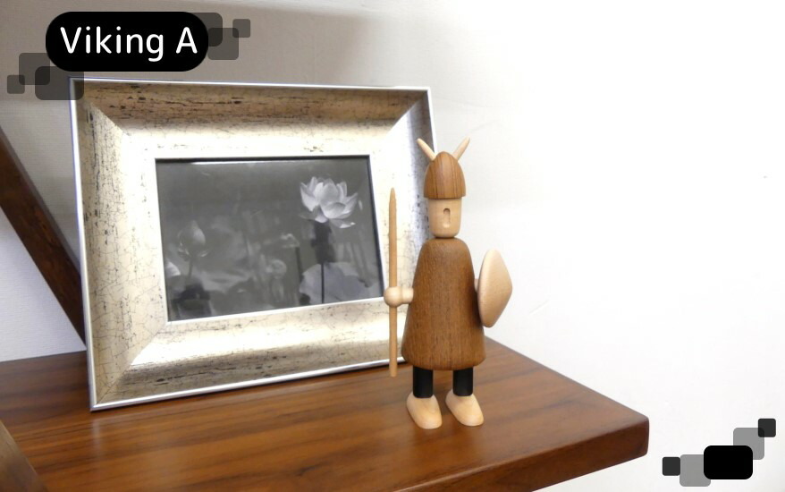 楽天市場】木製オブジェ [ バイキング A ] ヤコブ・イェンセン 海賊