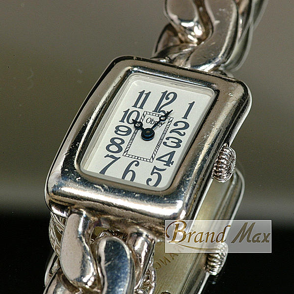 楽天市場】オブレイ obrey レディースレクタングル SV925 傷有 腕時計