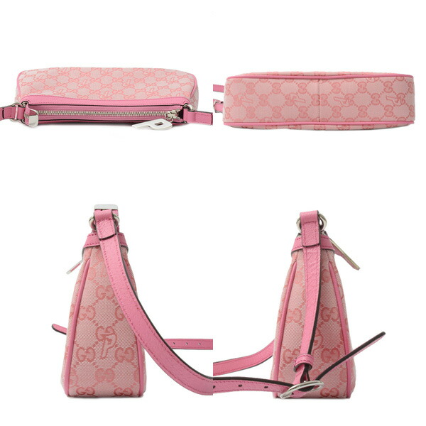 楽天市場】グッチ バッグ レディース GGキャンバス ハーフムーン ミニ