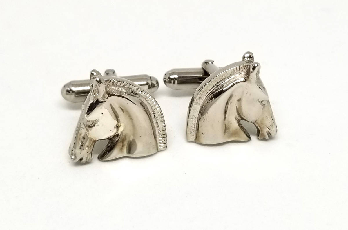 楽天市場】新品同様 エルメス カフス 馬 メタル ホース 馬 アニマル