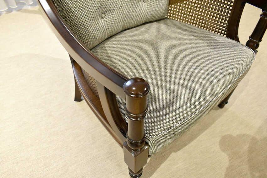 楽天市場】カリモク WC5500 肘掛け椅子 1P 一人掛けソファ 布張り花柄