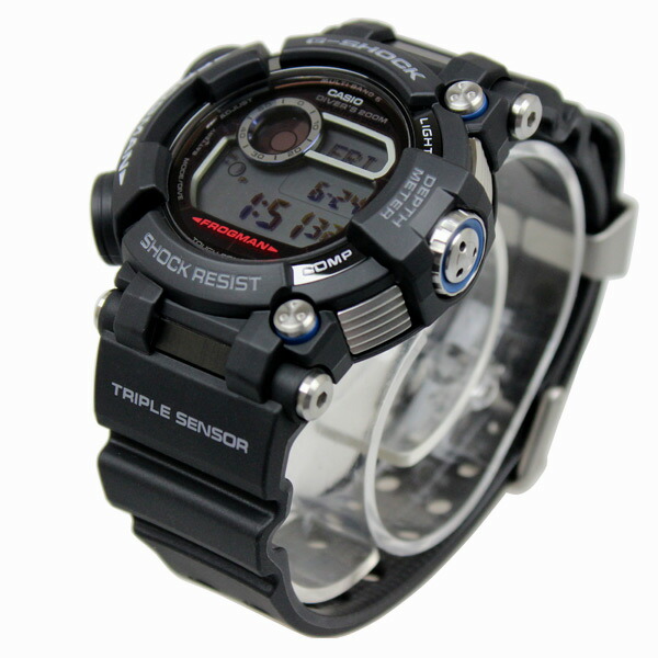 楽天市場】CASIO G-SHOCK GWF-D1000-1 フロッグマン 電波 ソーラー