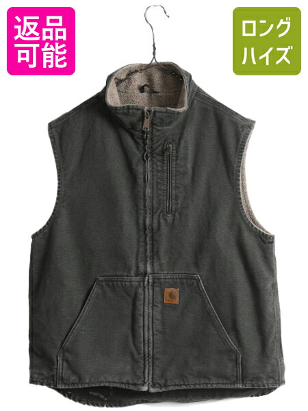楽天市場】US企画 カーハート モックネック 裏 ボア ダック ベスト