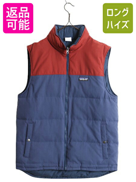 楽天市場】18年製 パタゴニア リバーシブル ナイロン ダウン ベスト