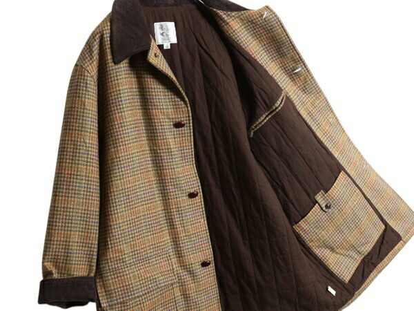 楽天市場】ブルックスブラザーズ ツイード ハーフ カントリー コート