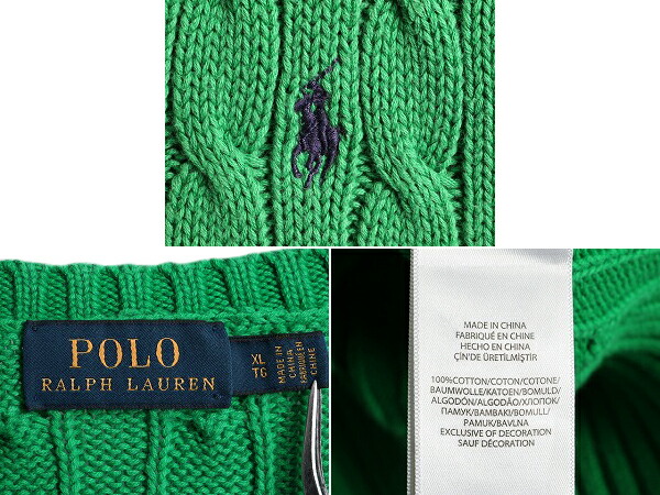 楽天市場】大きいサイズ XL □ ポロ ラルフローレン Vネック 長袖