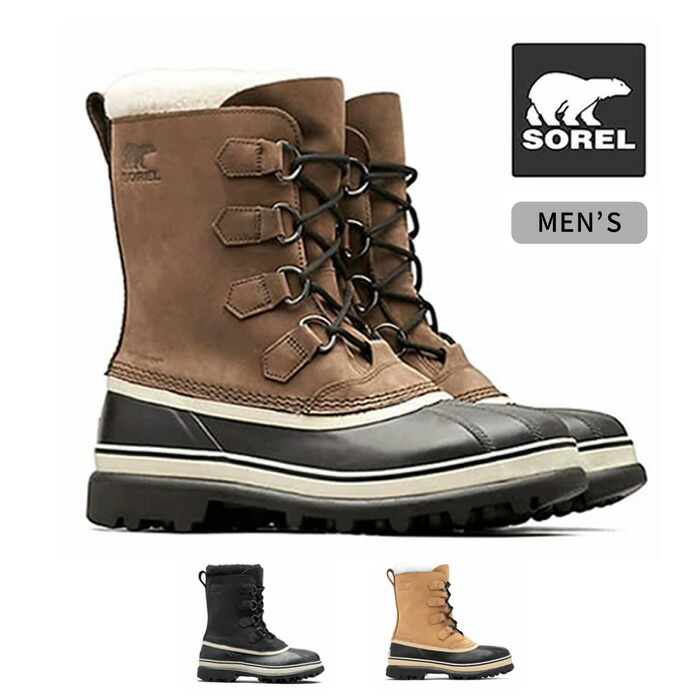 楽天市場】【1日最大P21倍】ソレル スノーブーツ メンズ カリブー