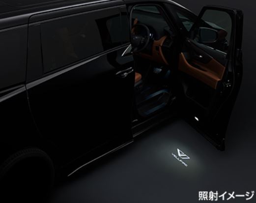 楽天市場】【トヨタ純正】 プロジェクションカーテシイルミ ☆ヴェル