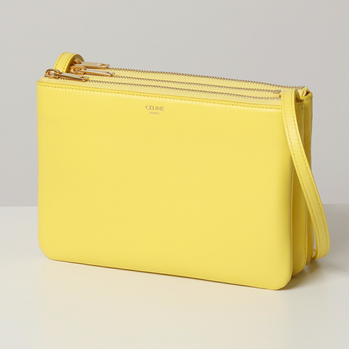 楽天市場】CELINE セリーヌ 192033CAD.11CT Trio トリオ レザー