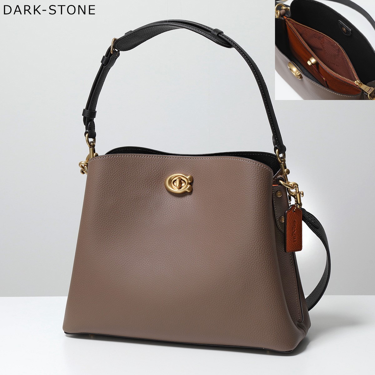 楽天市場】COACH コーチ ショルダーバッグ Willow Shoulder ウィロー