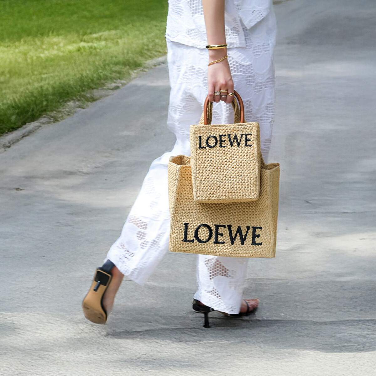 楽天市場】【最大2万円OFFクーポン対象・3/1限定】LOEWE ロエベ かご