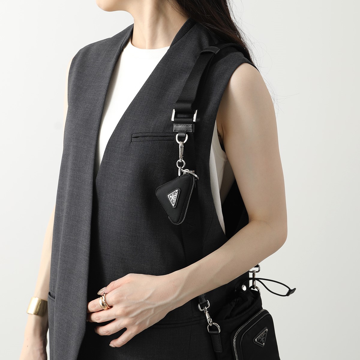 楽天市場】PRADA プラダ キーケース 2TT144 2DMK メンズ キーリング