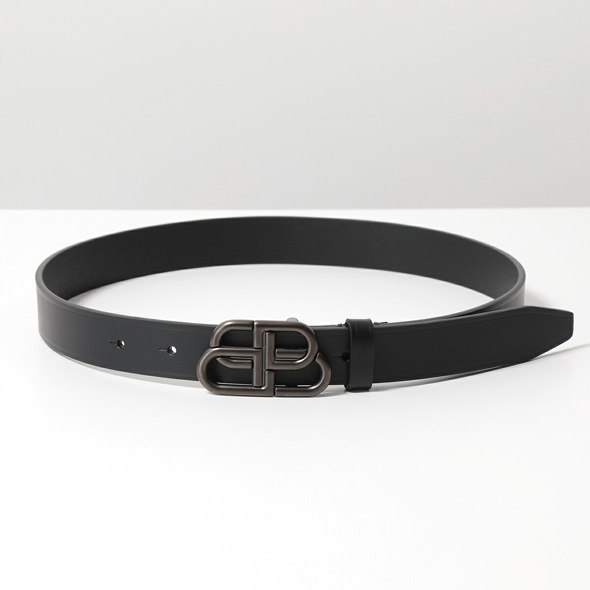 楽天市場】BALENCIAGA バレンシアガ ベルト BB THIN BELT 581690 1CH04