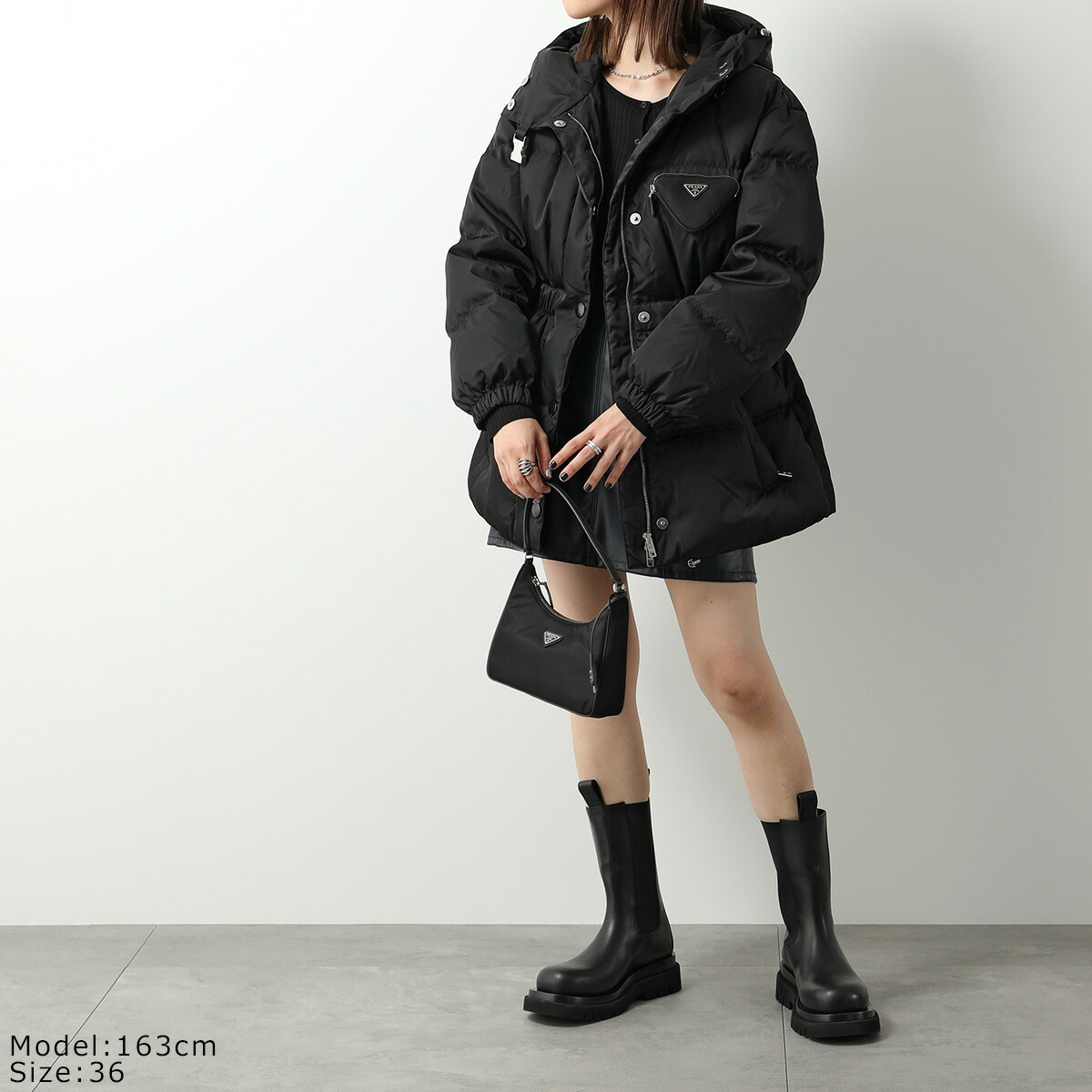 楽天市場】PRADA プラダ ダウンジャケット 29Y966 1WQ8 レディース Re