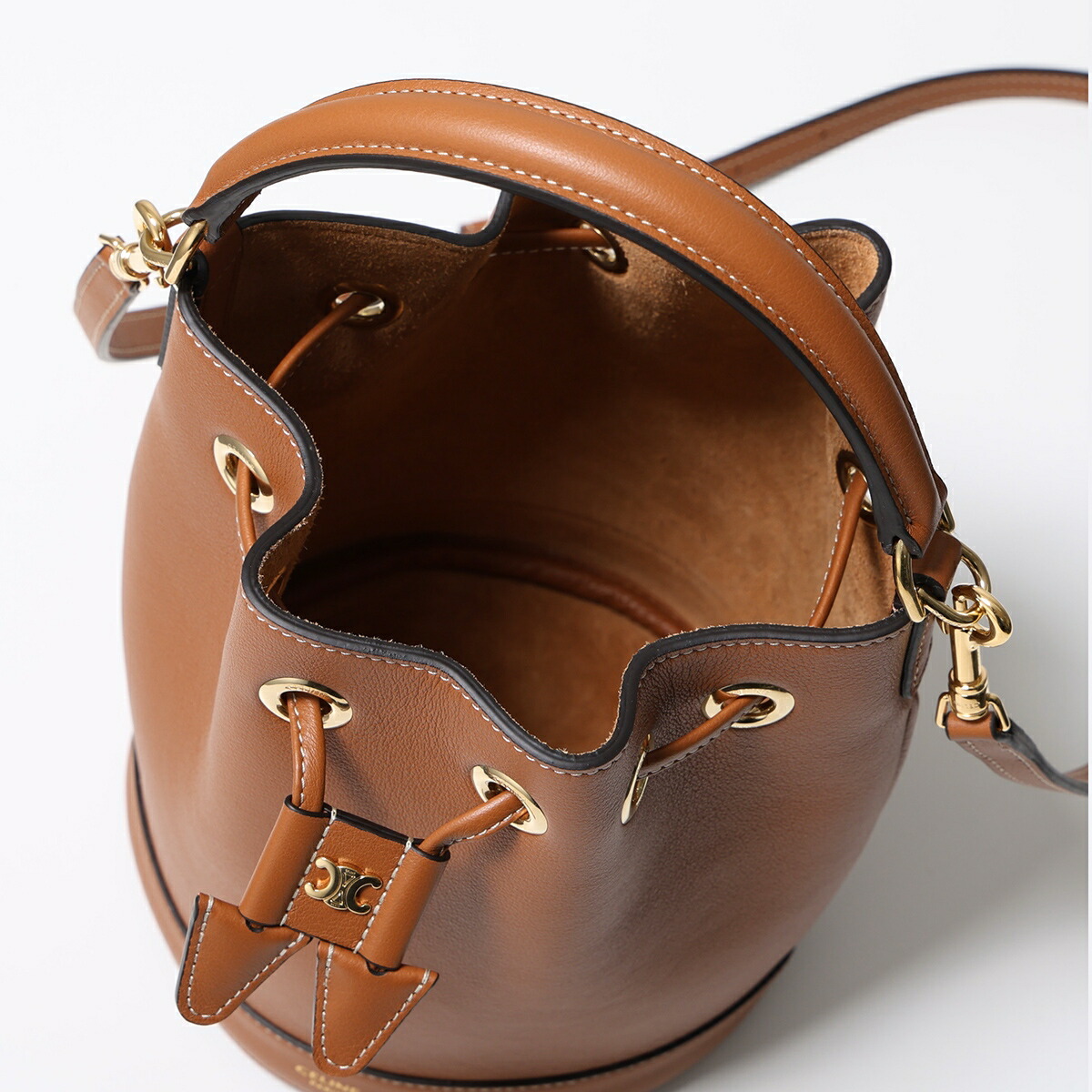 楽天市場】CELINE セリーヌ ハンドバッグ TEEN BUCKET CLARA ティーン