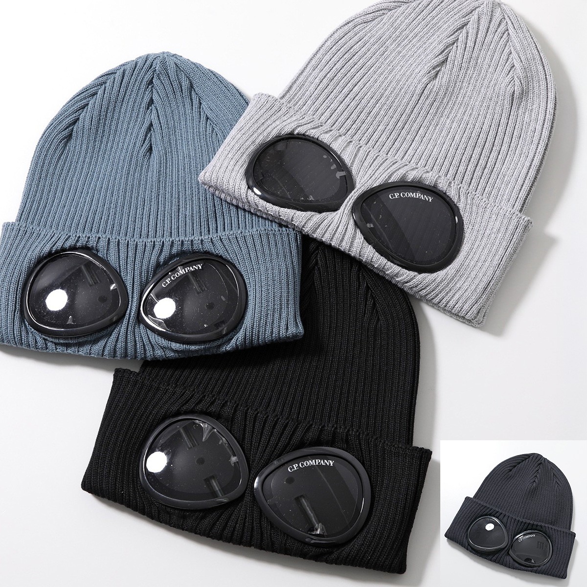 楽天市場】C.P.COMPANY シーピーカンパニー ニット帽 Cotton Goggle