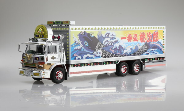 楽天市場】【送料無料】 アオシマ 完成品ラジコン 1/32 RCトラック野郎
