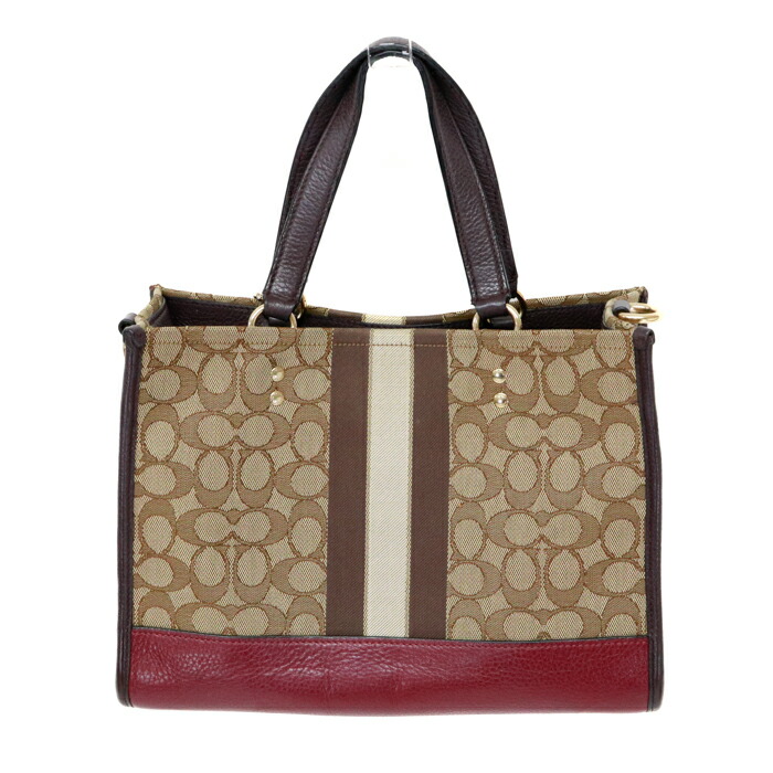 楽天市場】コーチ COACH デンプシー キャリーオール シグネチャー ジャ