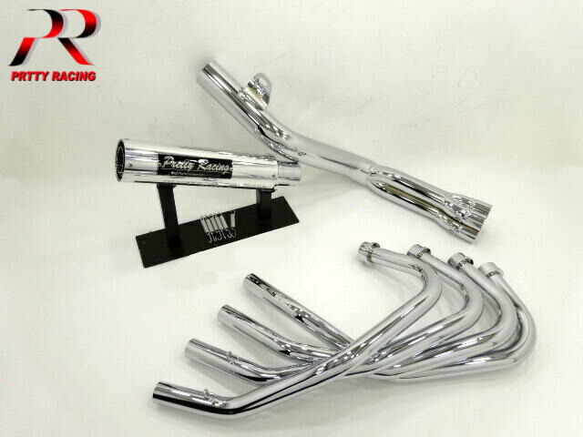 cbx ガニマタブレット CBX400F 分割式 54π PRETTY ガニマタブレット管 素地 マフラー