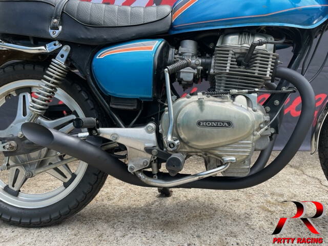 楽天市場】HONDA CB250T CB400T ホーク2 手曲げ薄型ブレイド管 ハス