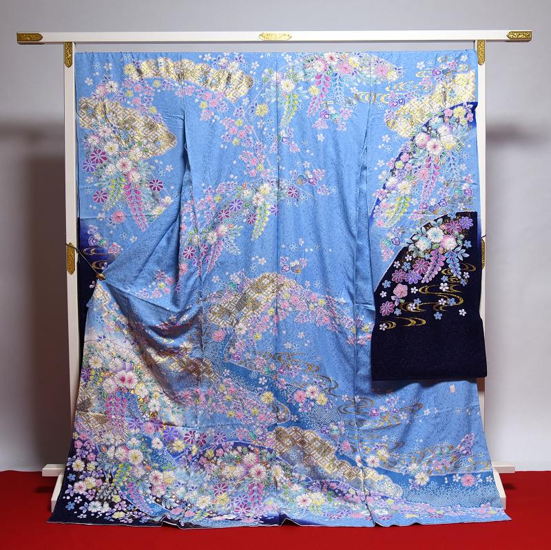 楽天市場】振袖 手縫いお仕立て付き 十日町「桐屋」謹製 翠山工房 夢幻