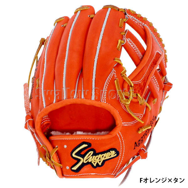 冬トレ応援アイテム！ スラッガー SG-PRO オレンジ グローブ 冬トレ