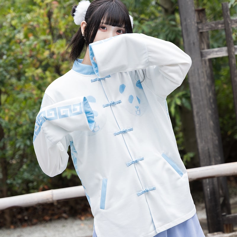 楽天市場】パンダチャイナ ジャケット 長袖 原宿系 原宿 派手カワ