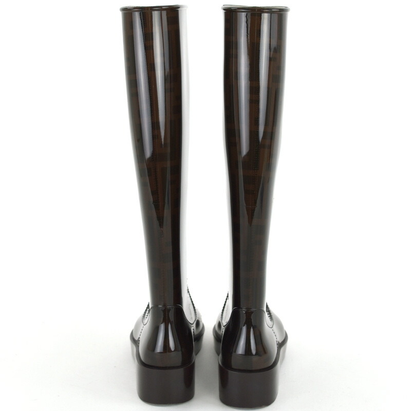 楽天市場】フェンディ レインブーツ レディース サイズ36 ズッカ