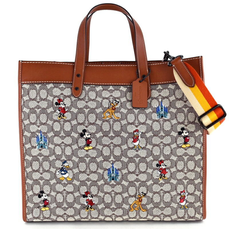 楽天市場】コーチ ディズニー フィールドトート40 2WAYバッグ