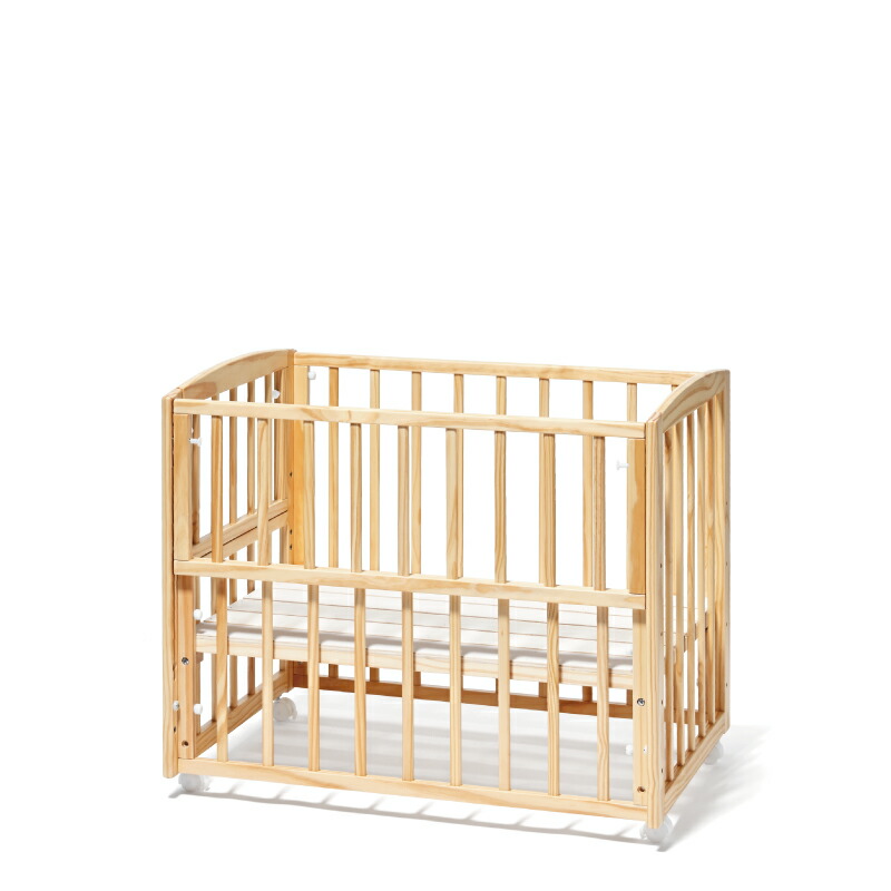 楽天市場】大和屋 ノモック Wオープンハイタイプ ミニベビーベッド