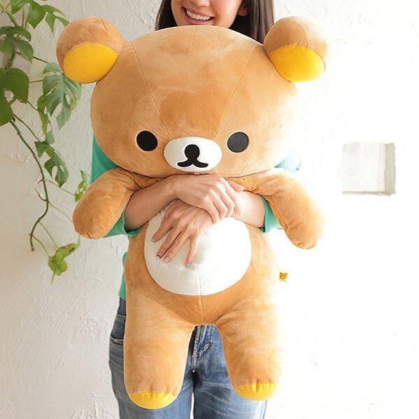 楽天市場】【 Rilakkuma グッズ 】 リラックマ ぬいぐるみ 特大サイズ