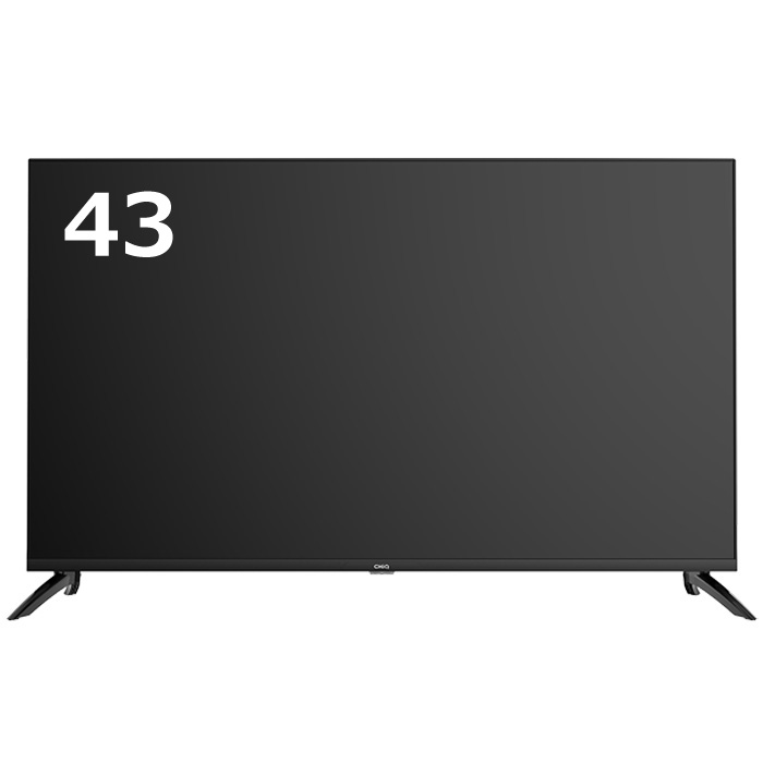 楽天市場】43V型 チューナーレス 4K 液晶テレビ CHiQ チック JU43G7E
