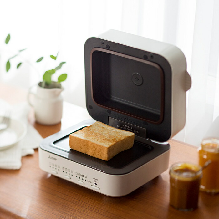 楽天市場】三菱電機 ブレッドオーブン トースター 1枚焼き コンパクト
