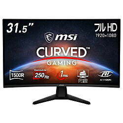 楽天市場】MSI(エムエスアイ) MAG 32C6X ゲーミングモニター ［31.5型