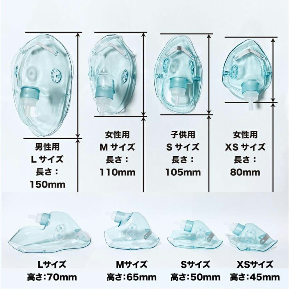 楽天市場】酸素マスク 水素マスク Mサイズ Lサイズ 3個セット 婦人用