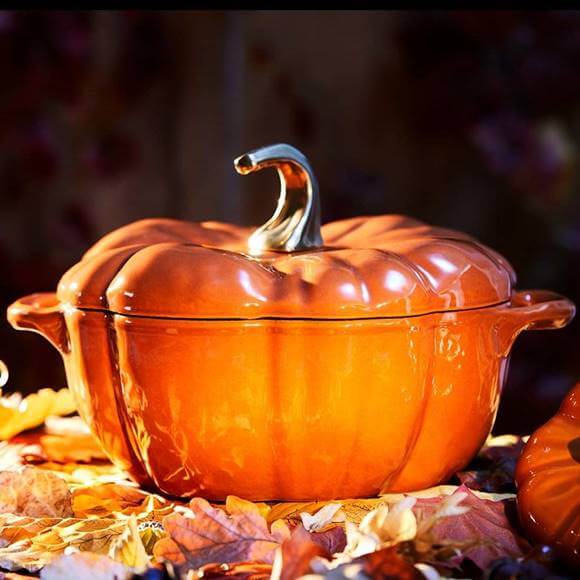 楽天市場】ストウブ鍋 パンプキン ココット オーブン キャストアイロン