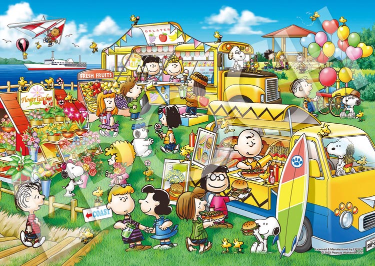 楽天市場】ジグソーパズル ピーナッツ ワゴンショップ(スヌーピー) 108
