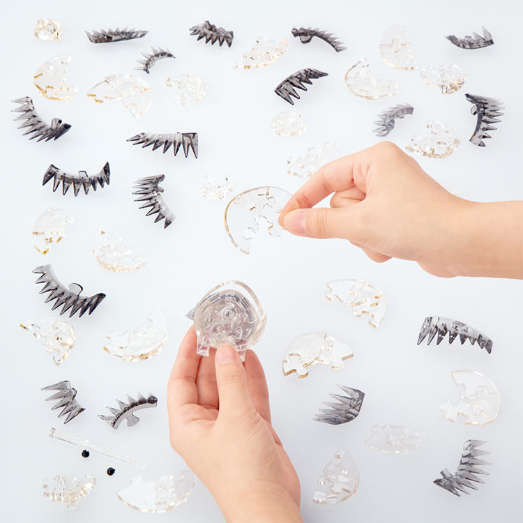 楽天市場】ジグソーパズル ハリネズミ・グレー 55ピース BEV-50313