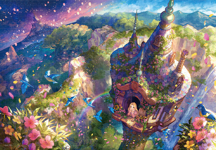楽天市場】ジグソーパズル Rapunzel Wondrous Fantasy(ラプンツェル
