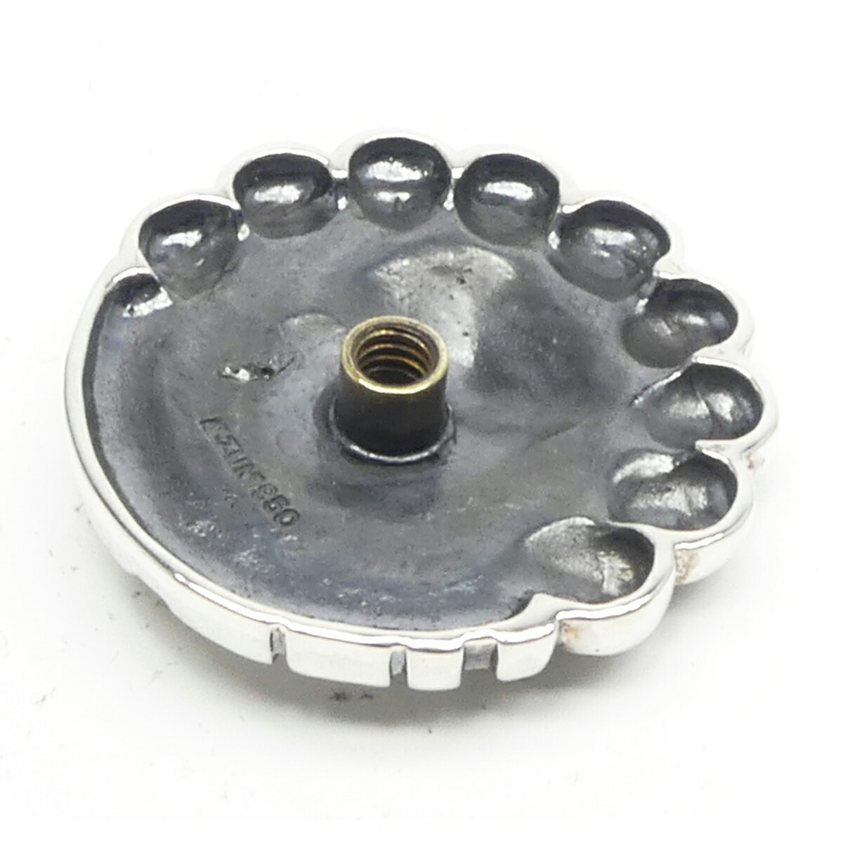 楽天市場】送料無料 ALZUNI アルズニ シルバー コンチョ スカル 950