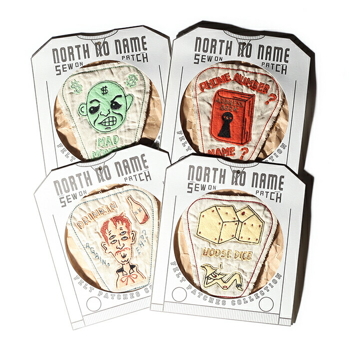 楽天市場】NORTH NO NAME ノースノーネーム / 「NNN FELT - PATCH