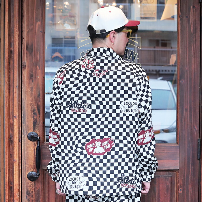 楽天市場】WEIRDO ウィアード / 「23SKIDOO! - L/S SHIRTS / CHECKER