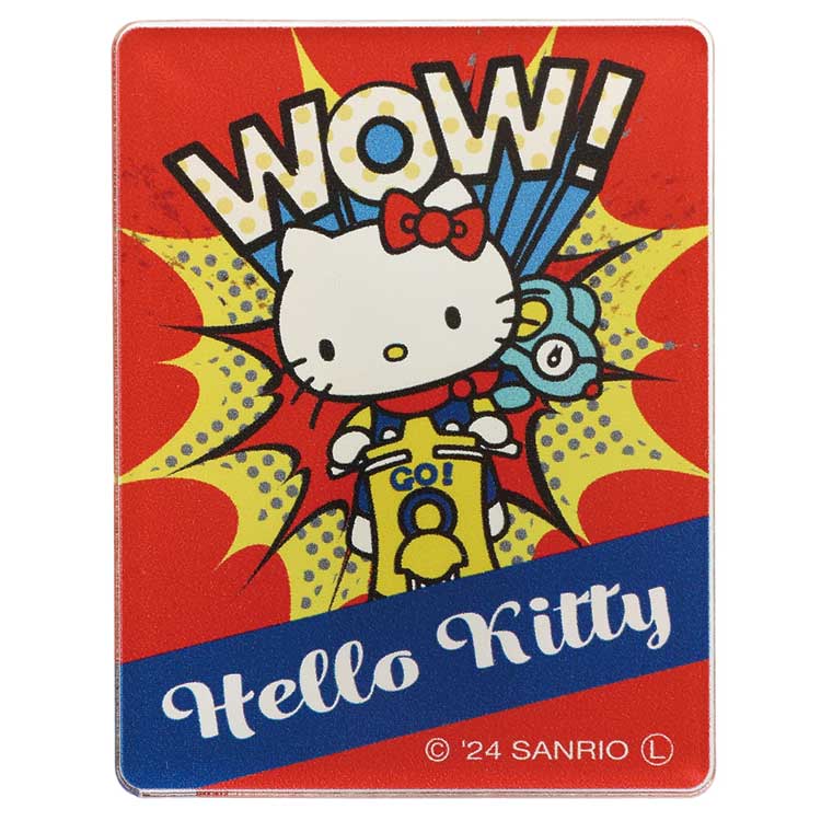 楽天市場】ハローキティ アクリルクリップ ヴィンテージレトロ 076751