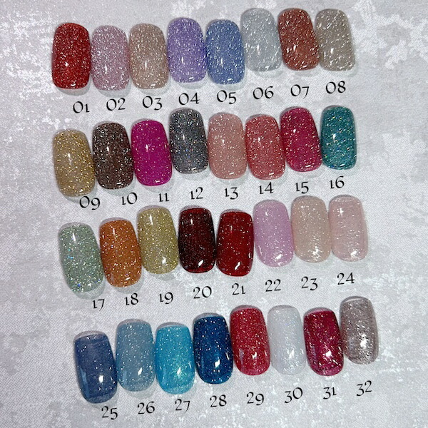 楽天市場】[flash gelシリーズ FL01~33の全色セット(33色) ]ネイル