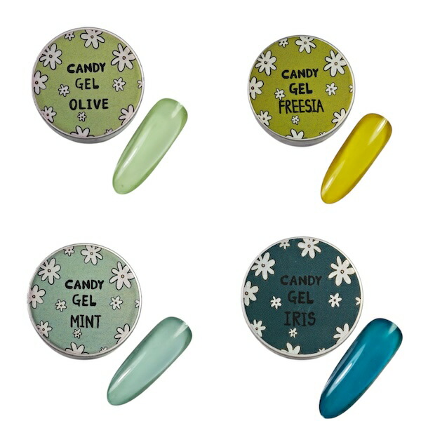 楽天市場】nail room Mint produce [CANDY GEL 全16色 3g]ジェル