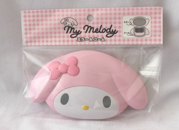 楽天市場】マイメロディ マイメロ ミラー＆コーム 新 フェイス形