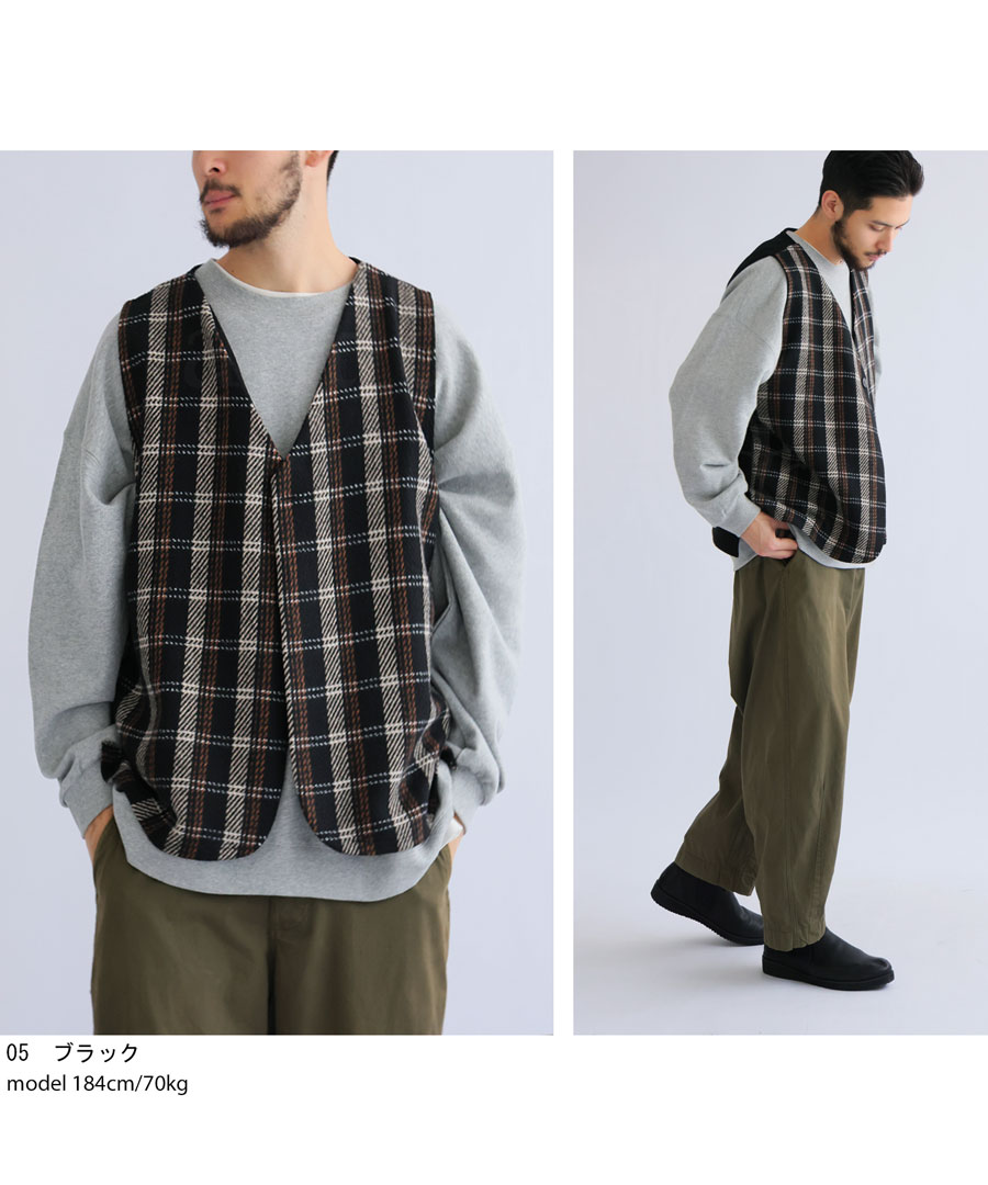 楽天市場】チェック柄 ベスト メンズ トップス ジレ 送料無料・メール